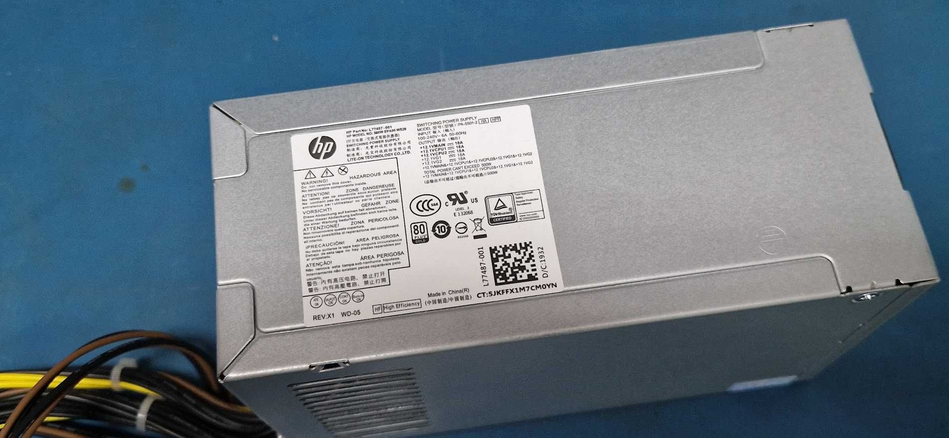 HP Pavilion Gaming Zasilacz 500W ITX