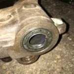 Капролоновые втулки задней балки Peugeot 206, Пежо 106