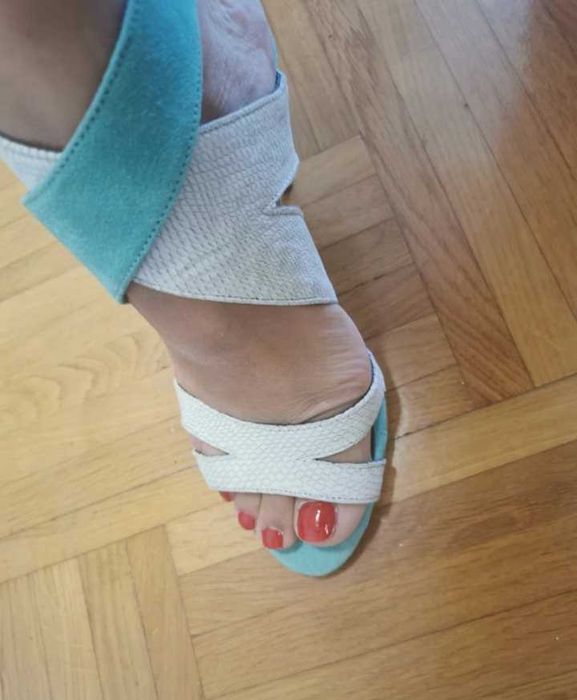 Sandálias Novas 36 French Manufacture