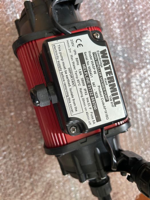 New Pompa wody ogrodowa WATERMILL SHOWER PUMP 2x 350W  WASP 66