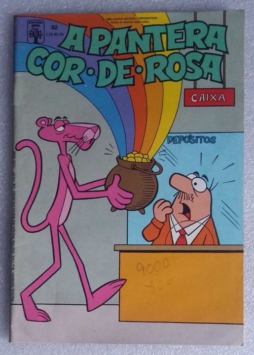 A Pantera Cor-De-Rosa Nº 92