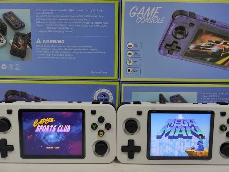 Портативна Ігрова Приставка Data Frog R36H БІЛА‼️НОВА‼️PlayStation PSP