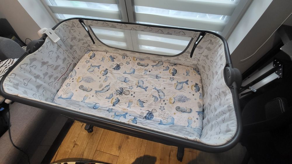 Łóżeczko dostawka lionelo timon