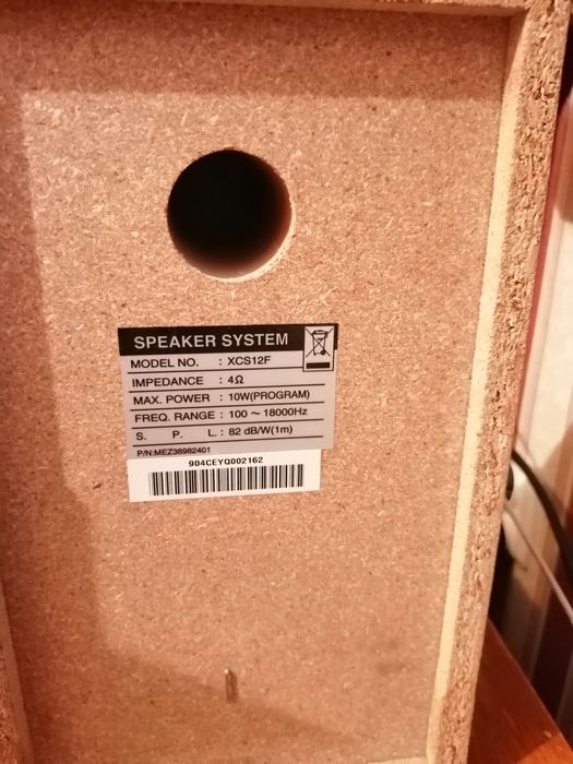 Micro wieża Hi Fi LG XC12-D1U kasety radio CD USB mp3 stan bdb tanio