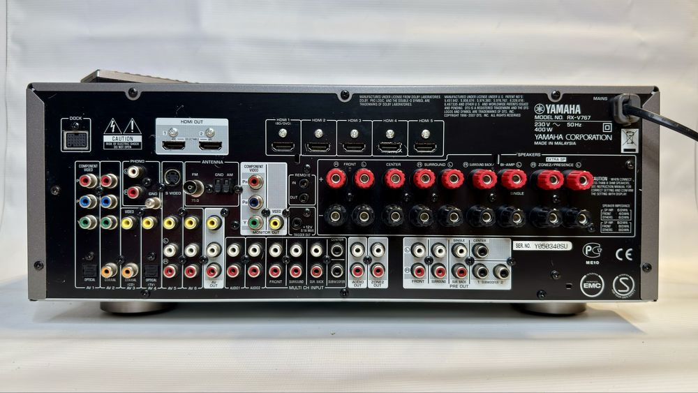 YAMAHA rx-v767 amplituner kina domowego 7.2