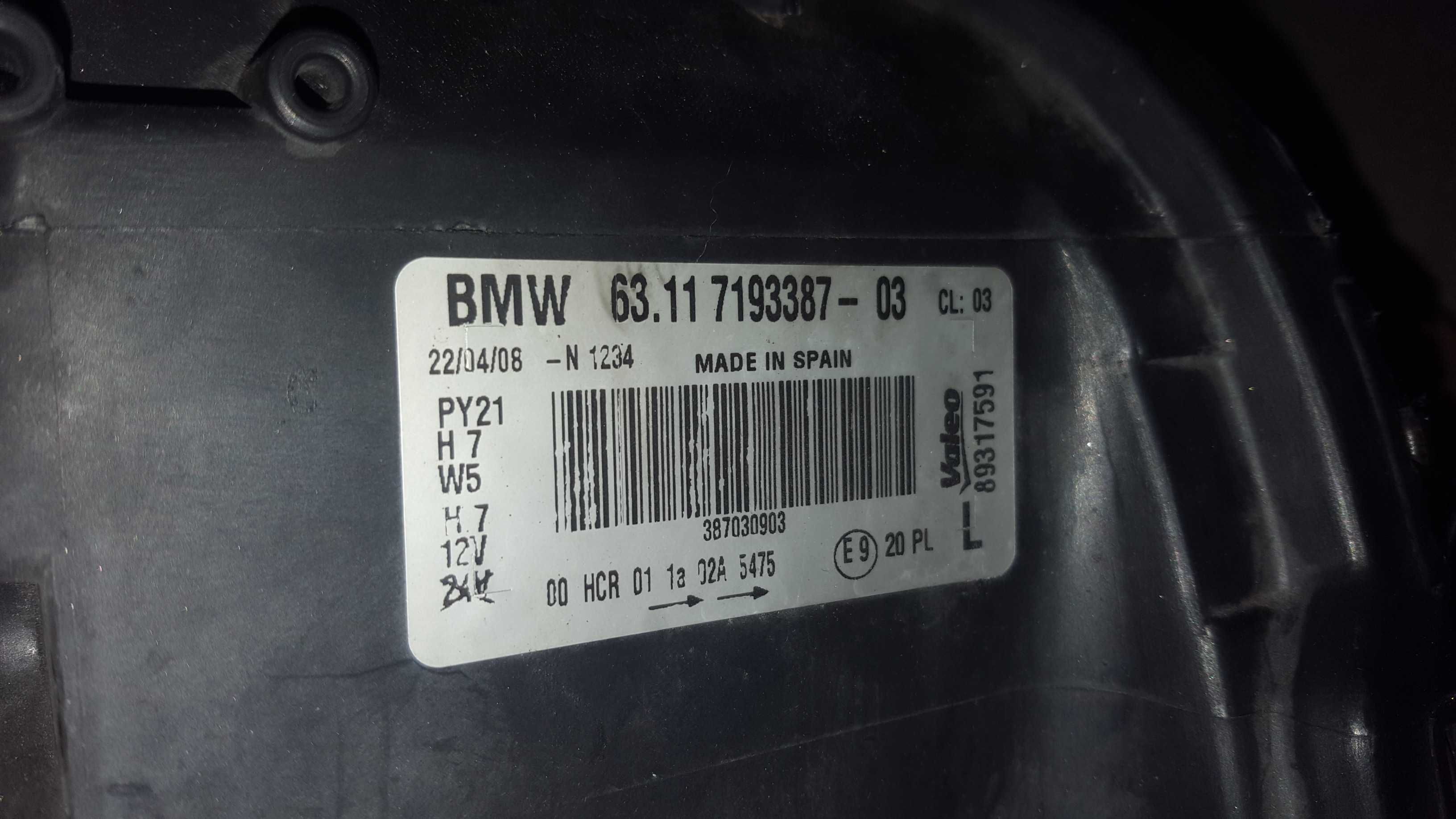 Faróis/Ópticas Halogéneo BMW Serie 1 e81 e82 e87 e88