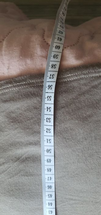 Bluzka nietoperz motylek H&M brązowa lejący materiał