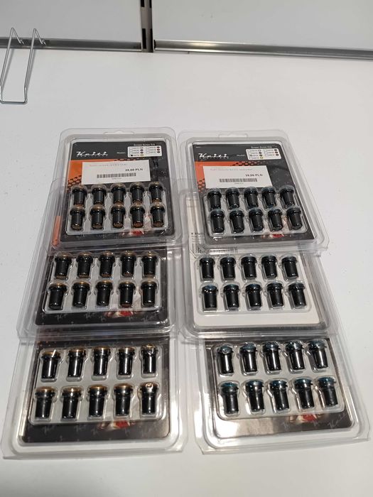 Śruby do owiewek motocykla. Wyprzedaż SUPER CENA aluminiowe