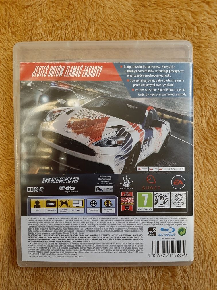 Need for Speed Rivals PL - PS3 PlayStation 3