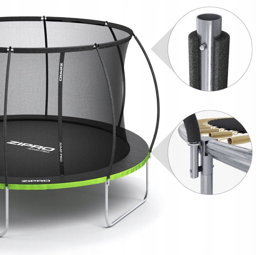 Trampolina z siatką Zipro 312 cm 3 metry do ogrodu dla dzieci