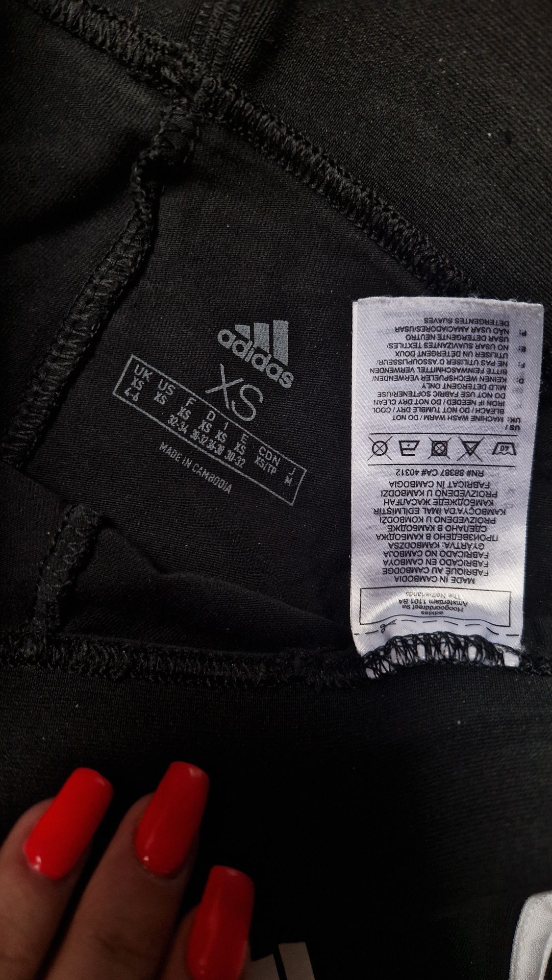 Legginsy damskie Adidas oryginalne xs bawełna