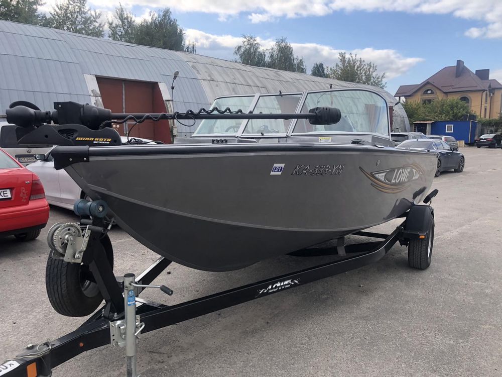 Лодка Lowe 175 fish machine pro series mercury 115