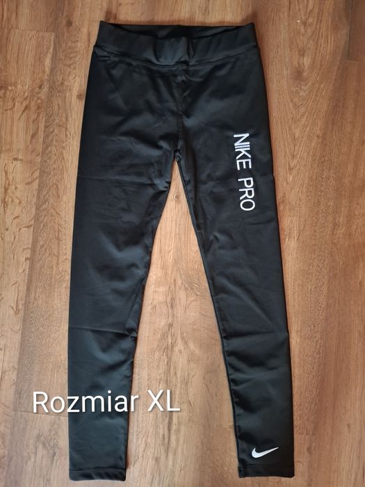 Leginsy damskie czarne  XL