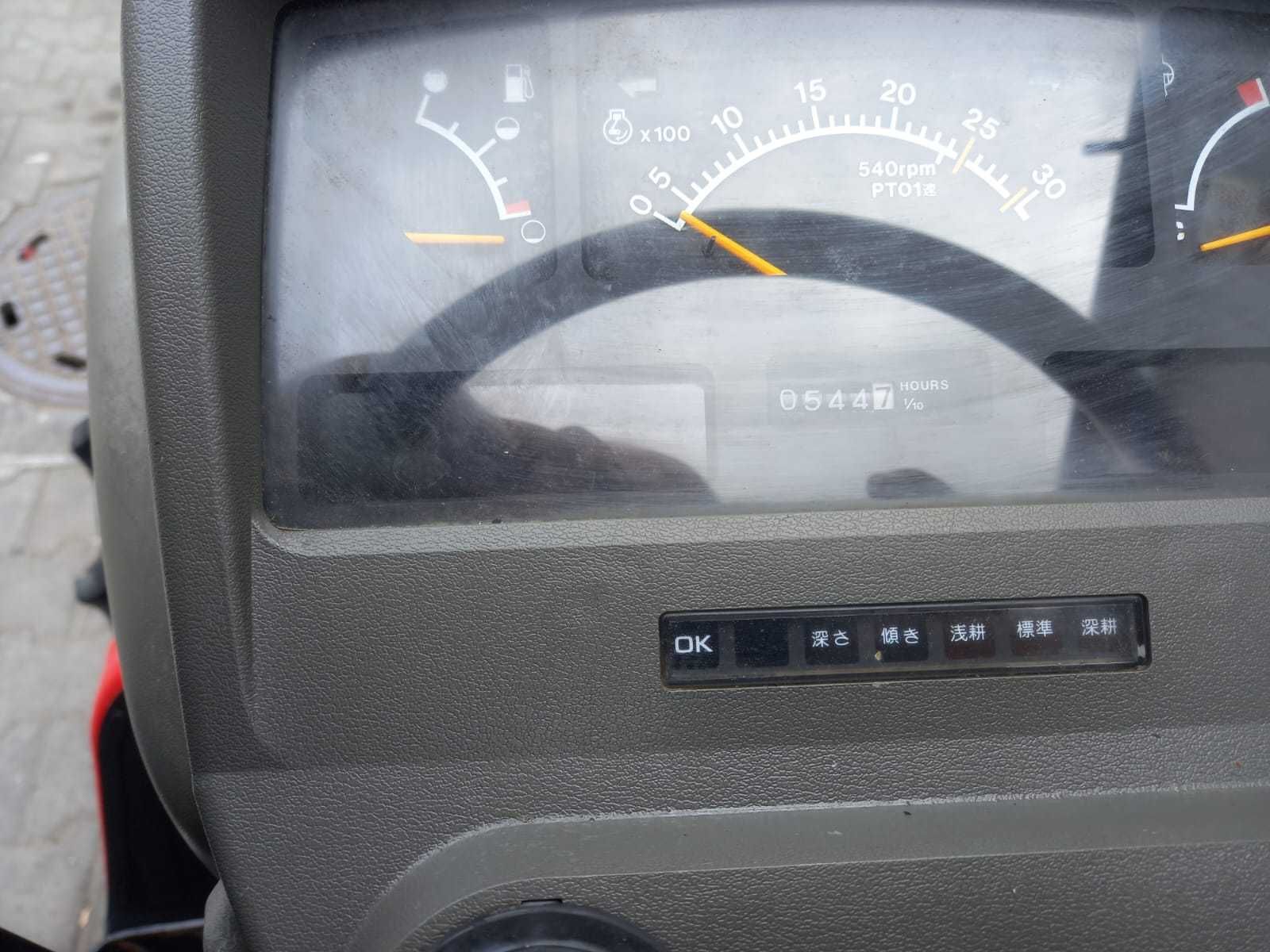Japoński traktorek Yanmar AF 18 z glebogryzarką 4x4 18 KM Rewers