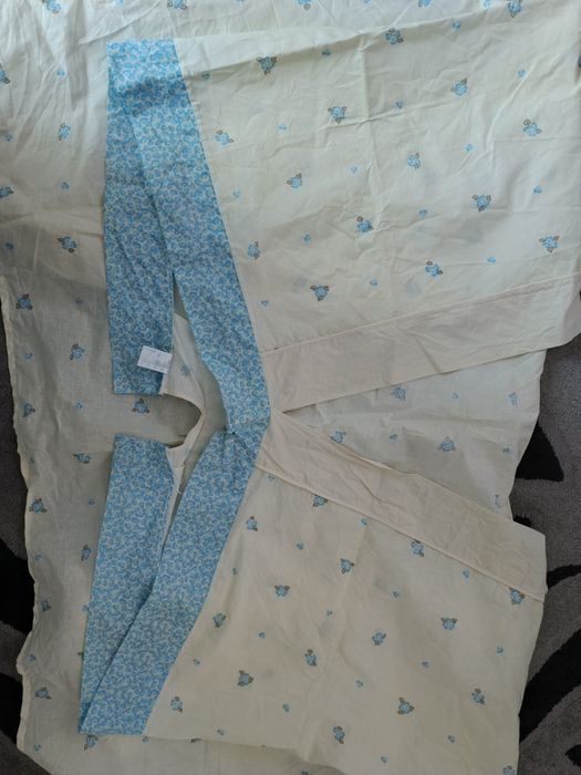 Osłona i baldachim do łóżeczka Gluck nowe