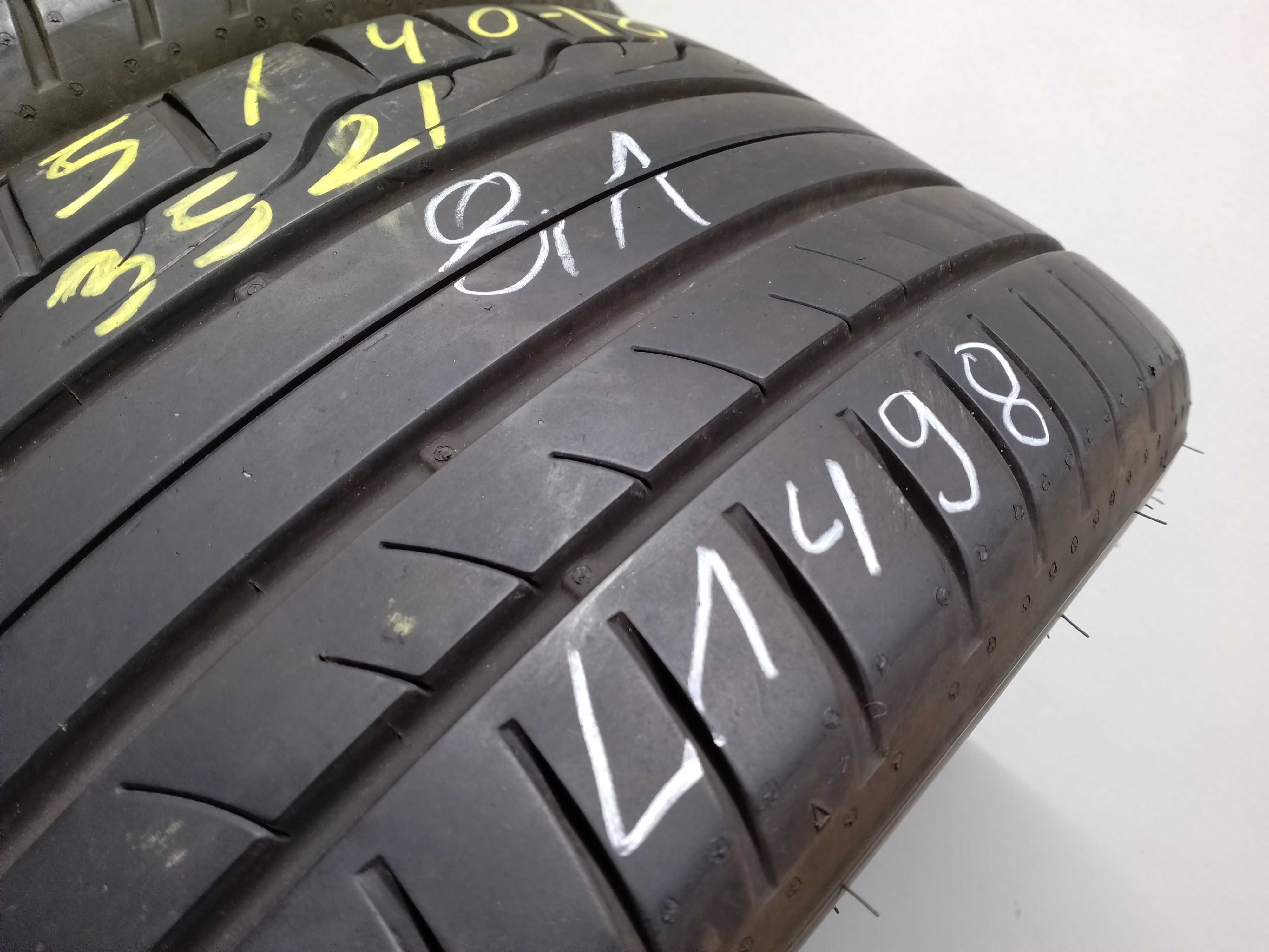 245/40 18 Dunlop Sport Maxx RT 3521 Obrzycko L1498