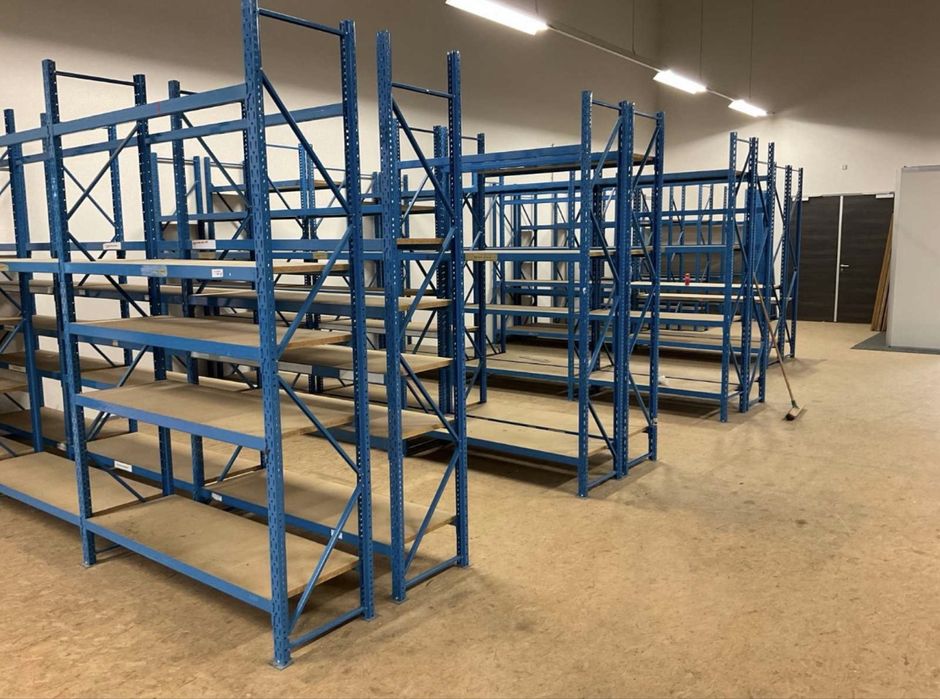 Regały stalowe magazynowe