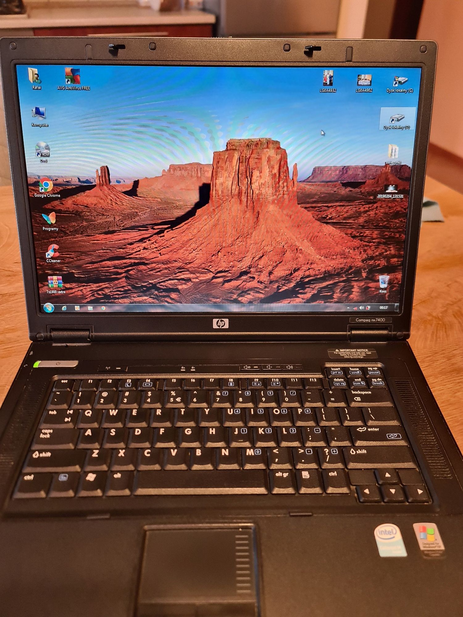 Laptop Hp nx 7400