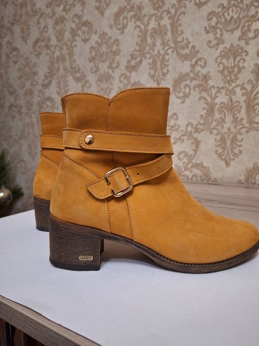 Замшеві ботильйоны/Демисезонные ботильойны/жіночі черевики/ботинки