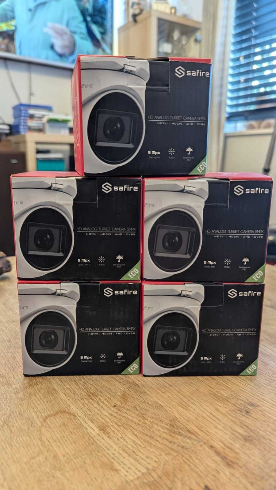 Kamera Kopułkowa 4W1 Safire Sf-T943-5E4N1 5Mpx 5 Sztuk.