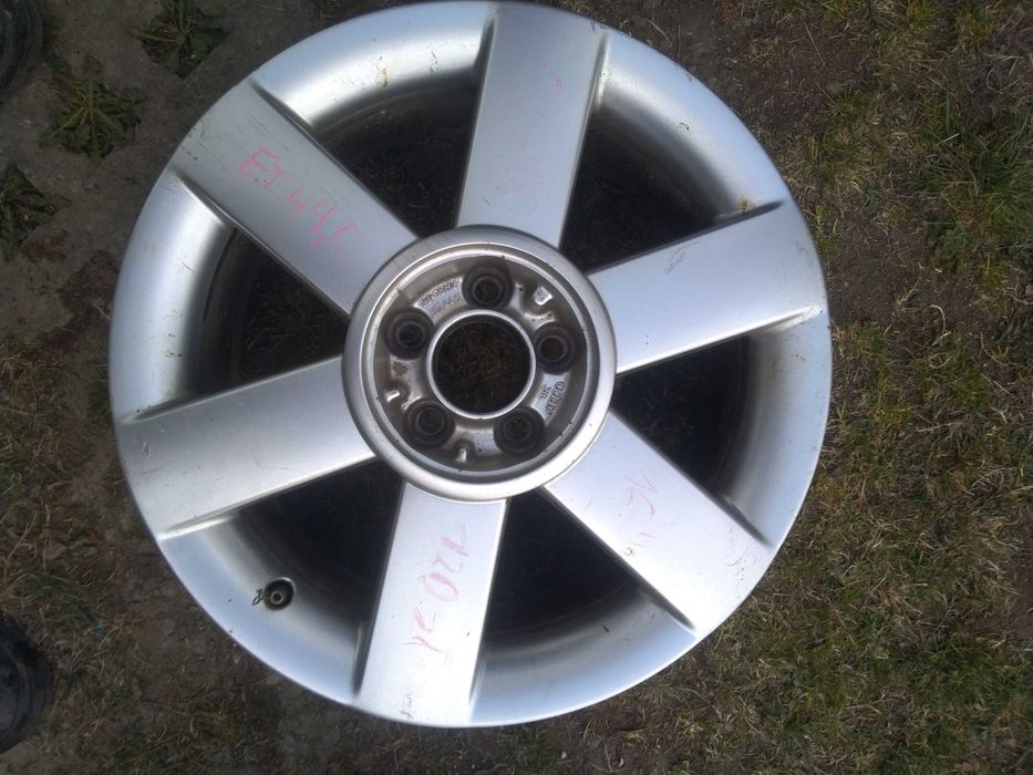 Felga aluminiowa alufelga pojedyncza audi 5x100 16" orginalna a2 TT a3