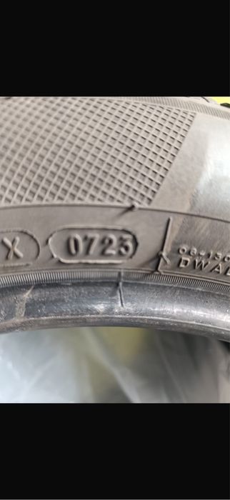 Opony wielosezonowe w dobrym stanie