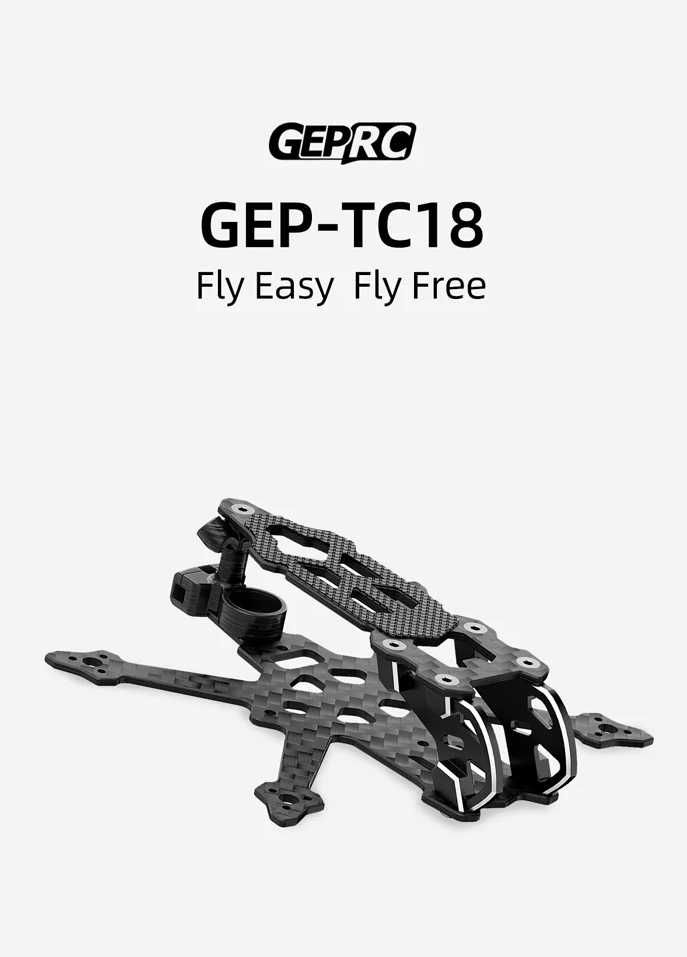 Dron GEPRC T-Cube18 2S ELRS 2.4GHz Femto FC BetaFPV Dji o4