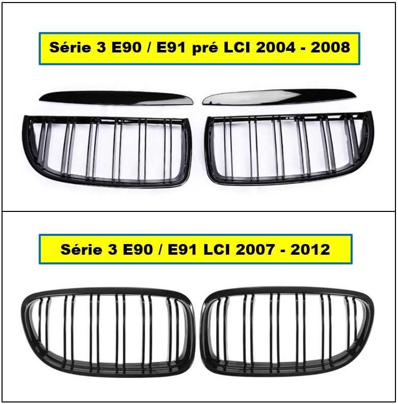 Grelhas Dupla Barra BMW E81/82/87/88/60/92/61/F10/11/20/21/30/31/32/33