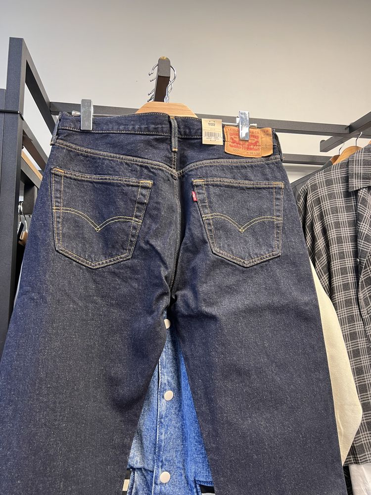 Темно сині Джинси Levi’s 501 Straight Fit