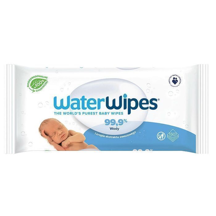 Waterwipes Bio Chusteczki Nawilżane Dla Dzieci 60Szt. (P1)