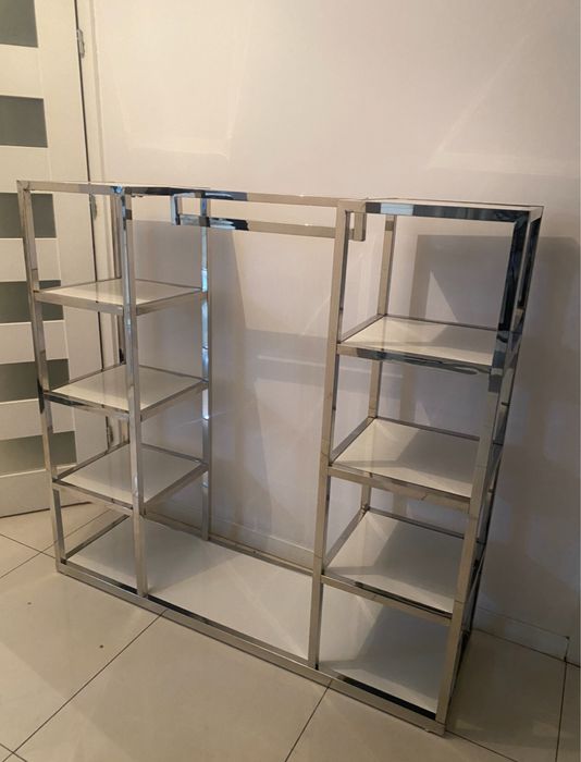 Regal sklepowy Srebrny