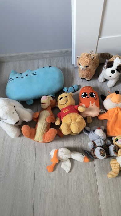 Zestaw maskotek pluszaki Kubuś Puchatek , gęś