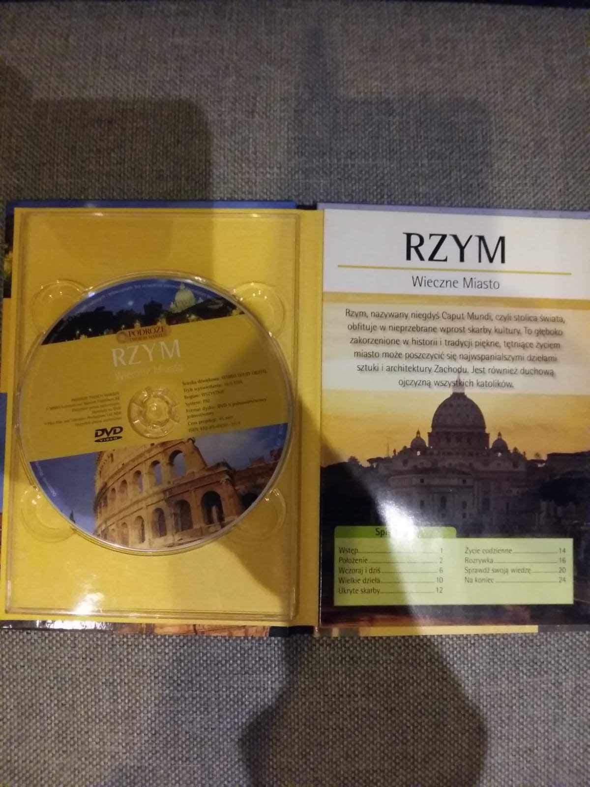 Zestaw płyt DVD Podróże Twoich Marzeń Paryż, RPA, Rzym, Egipt