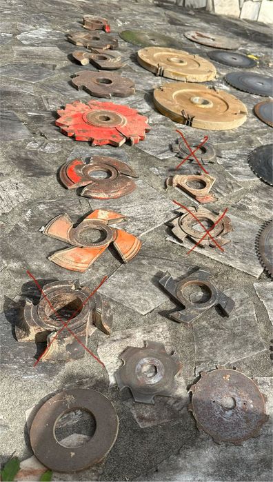 Freses e discos variados