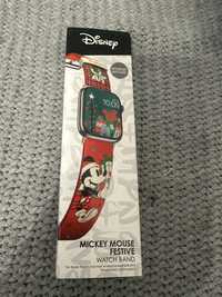 Nowy pasek Mickey Mouse Xmas MobyFox do Apple Watch 40/41/44/45 mm