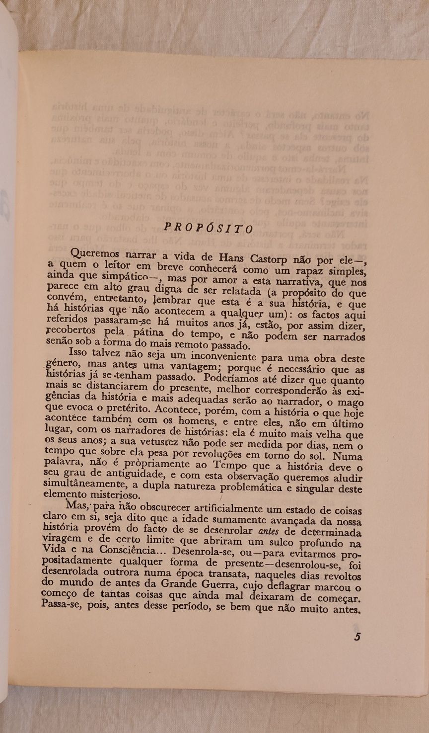 A montanha mágica, Thomas Mann