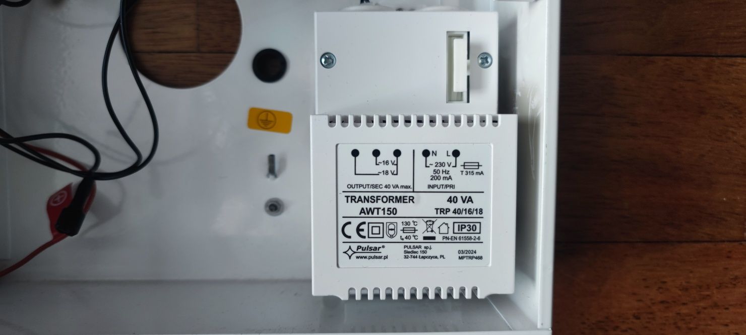 Części systemu SSWiN alarmowego Satel klawiatura płyta CA-10 plus