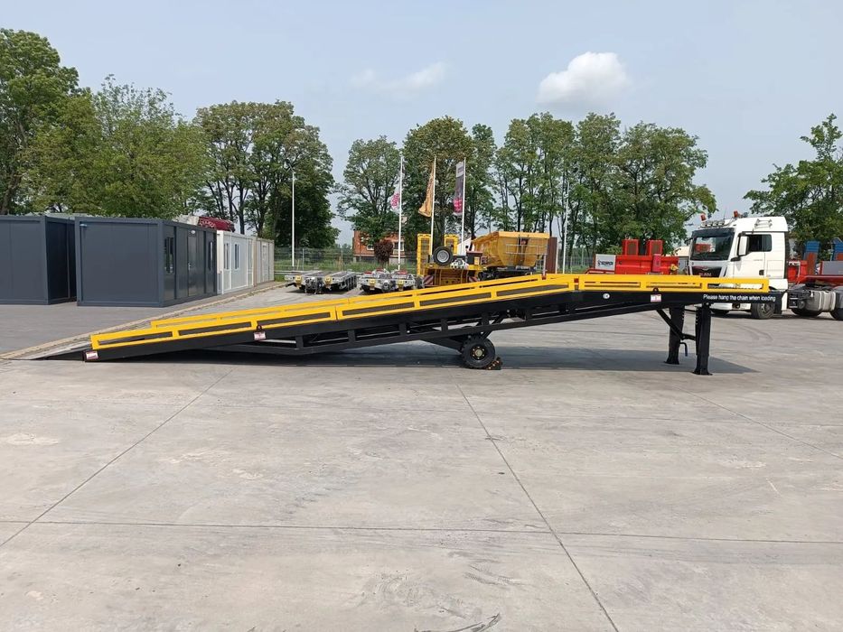 Rampa mobilna 10 T  Zaladunkowa/rozładunkowa, nowe , od reki