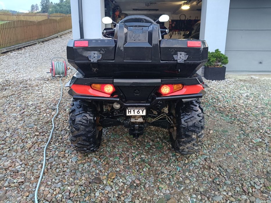 Polaris sportsman +pług
