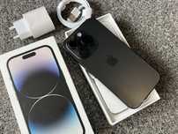 iPhone 14 Pro 256GB BLACK CZARNY Grafitowy Bateria 96% GWARANC + SZKŁO