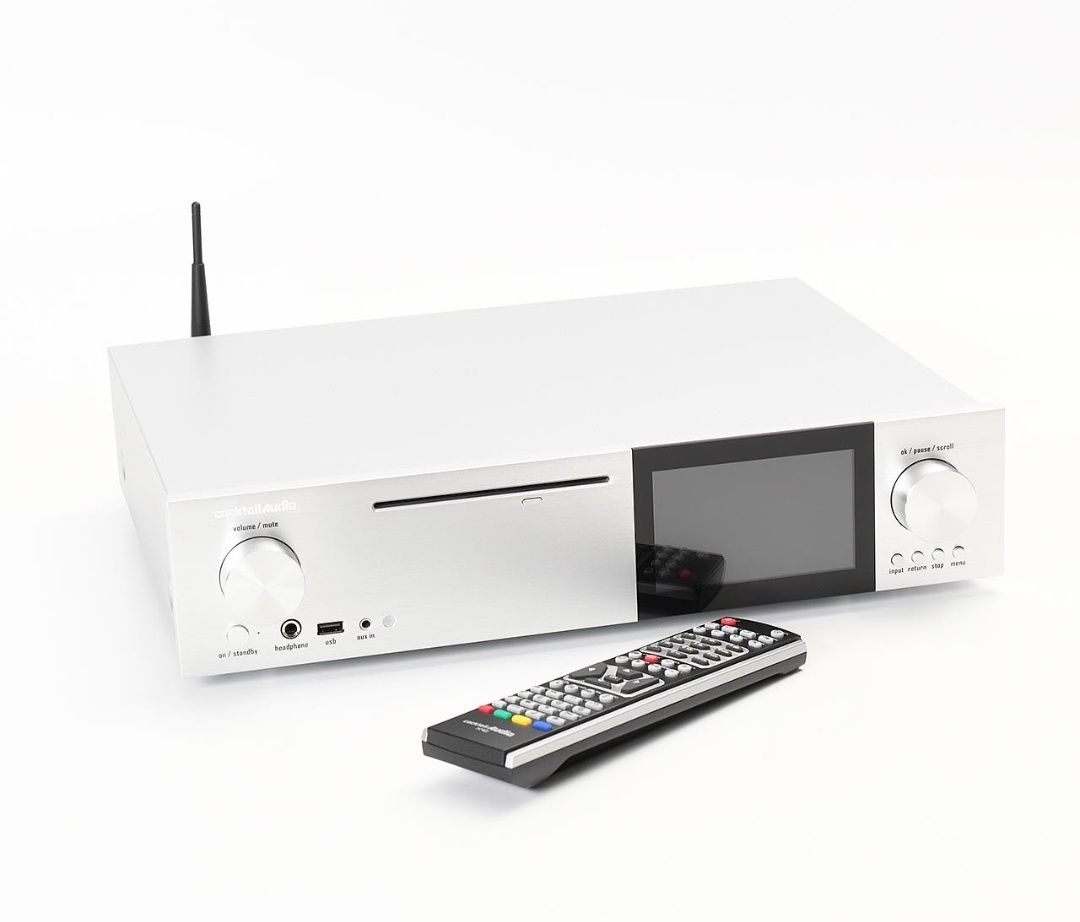 streamer sieciowy DAC CocktailAudio X40 - srebrny