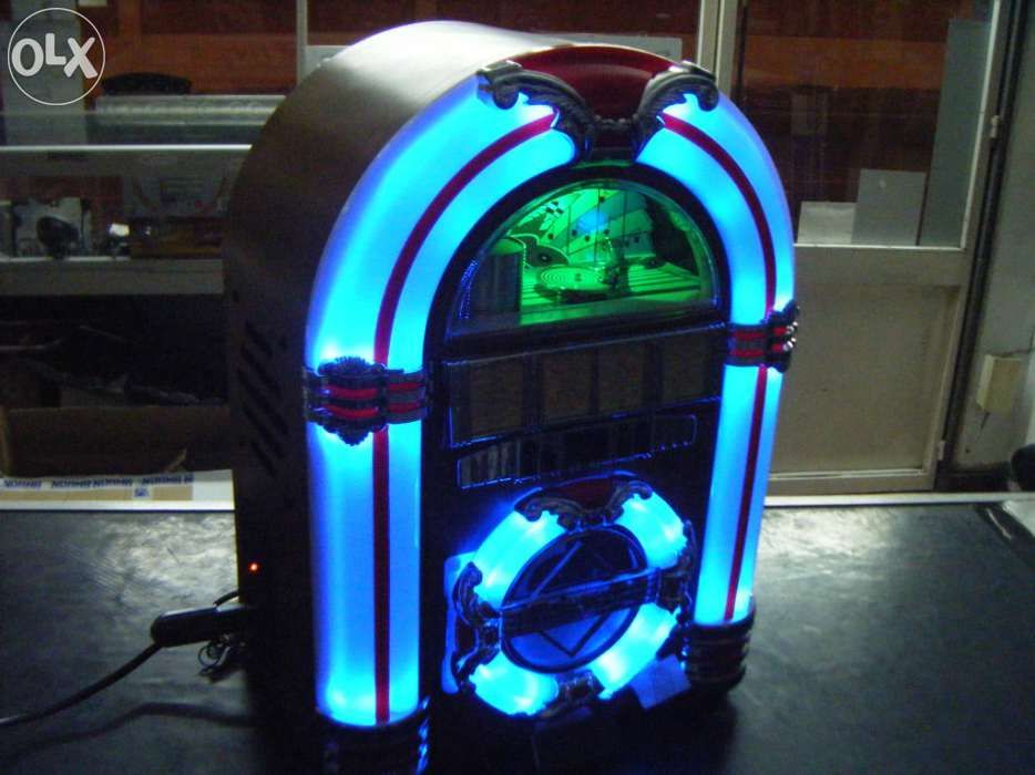 Jukebox USB Rádio Vintage Style
