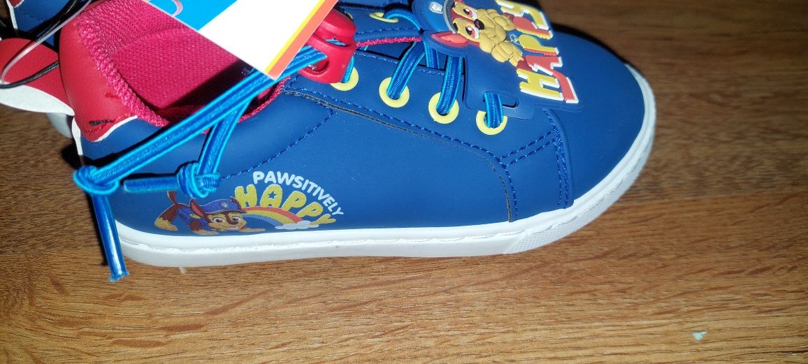Nowe buty trampki, adidasy z bajki Psi Patrol,  rozmiar 28 Chase