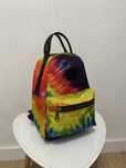 Kolorowy tie dye mały plecak mini Herschel
