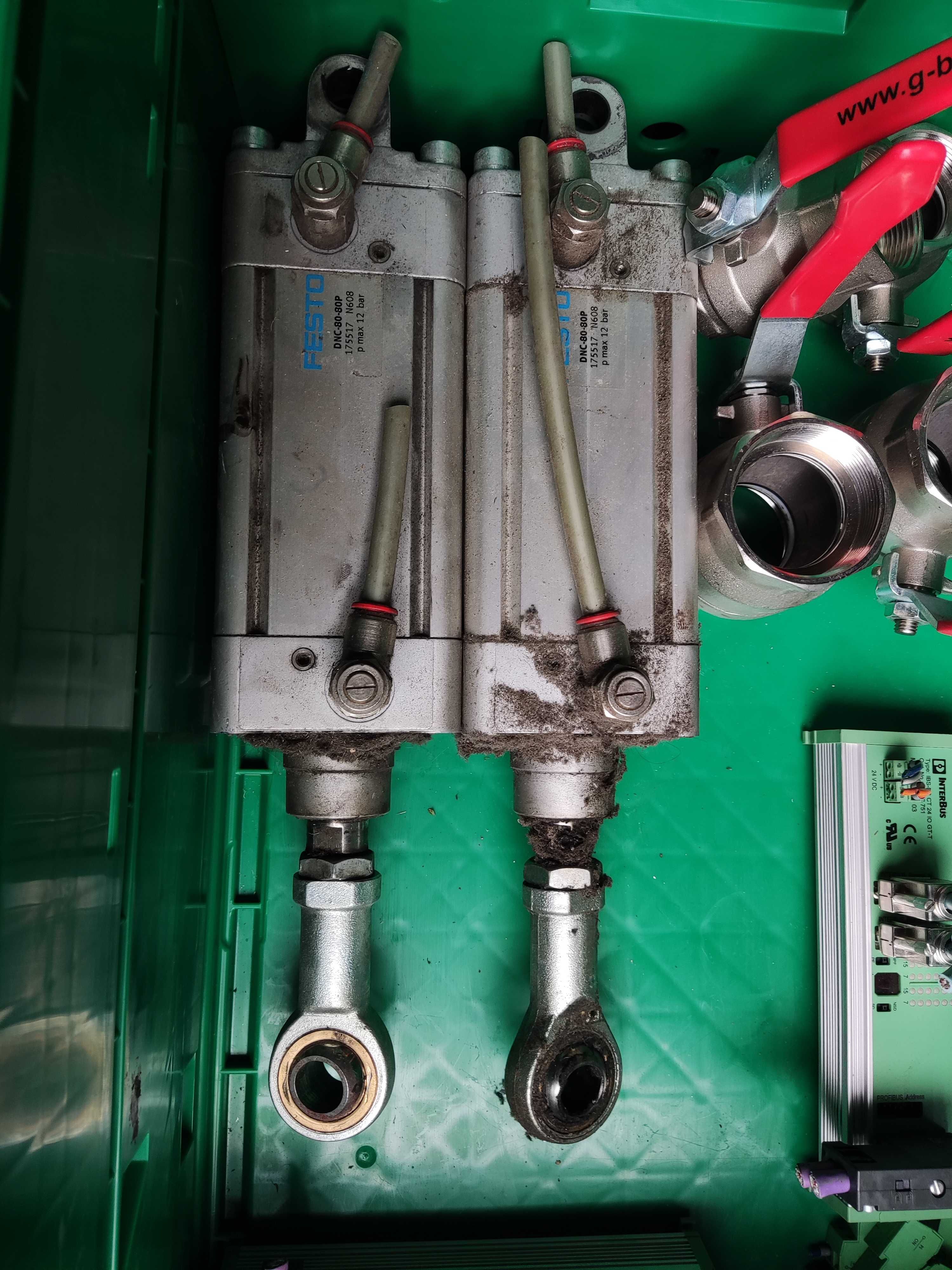 Festo wyspa, siłownik, regulator, zespół przygotowania powietrza,