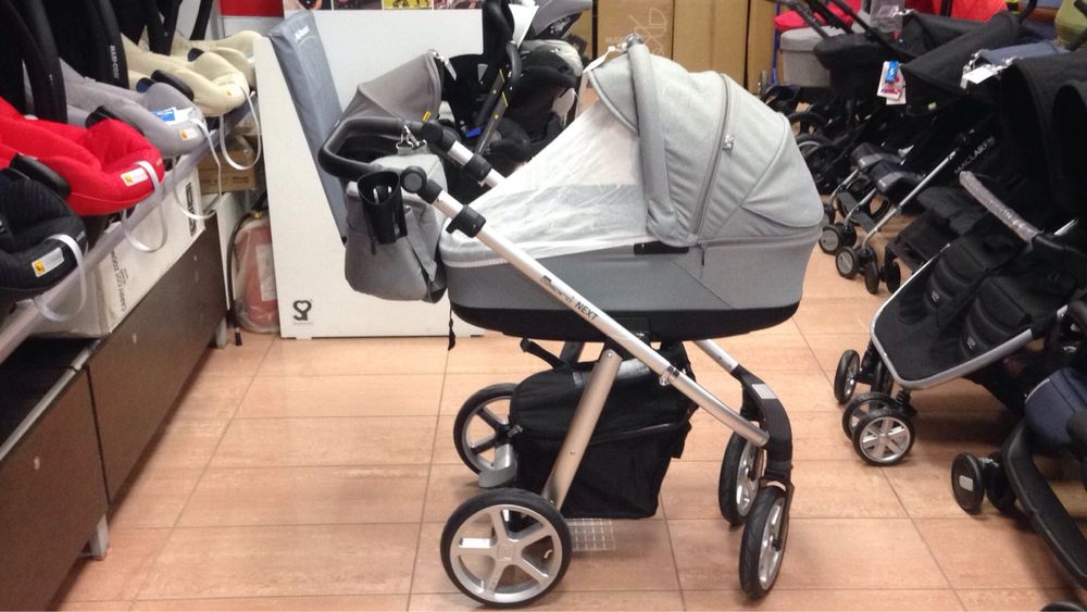 Коляска Espiro NEXT silver 2 в 1 в гарному стані