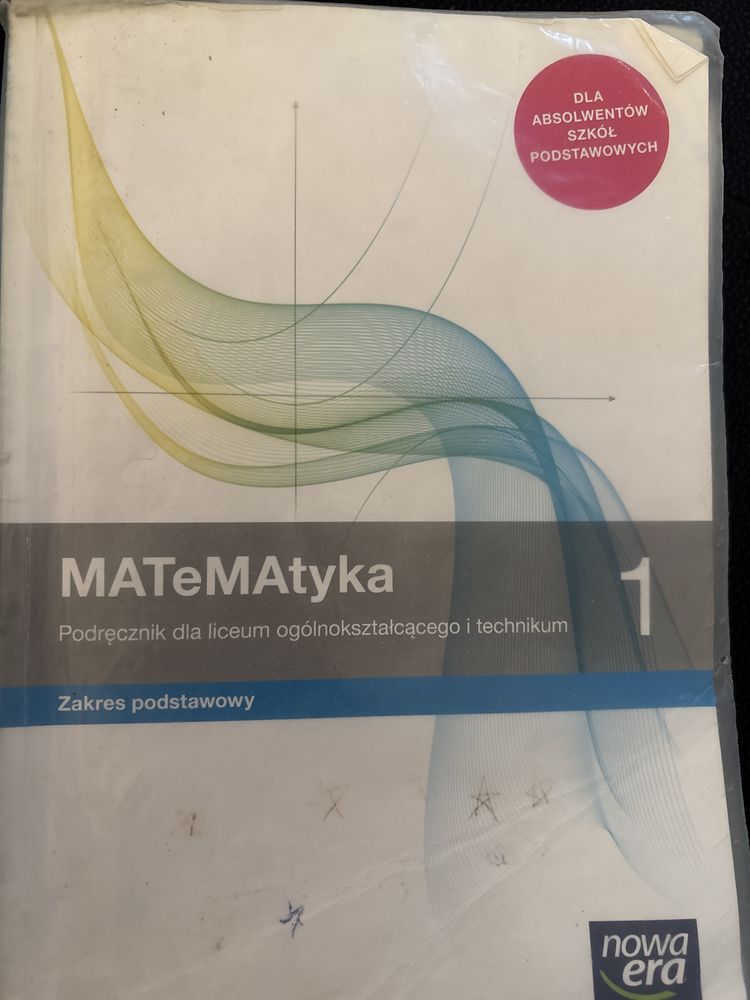 Podręcznik Matematyka dla LO i Trchnikum kl 1 oraz 2