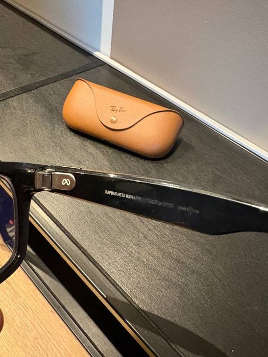 Okulary Ray Ban Meta Wayfarer Black