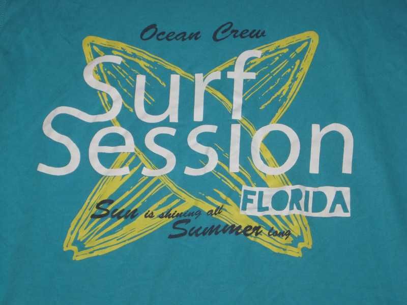T-shirt i-shirt koszulka bezrękawnik surfing Florida Floryda Identic M