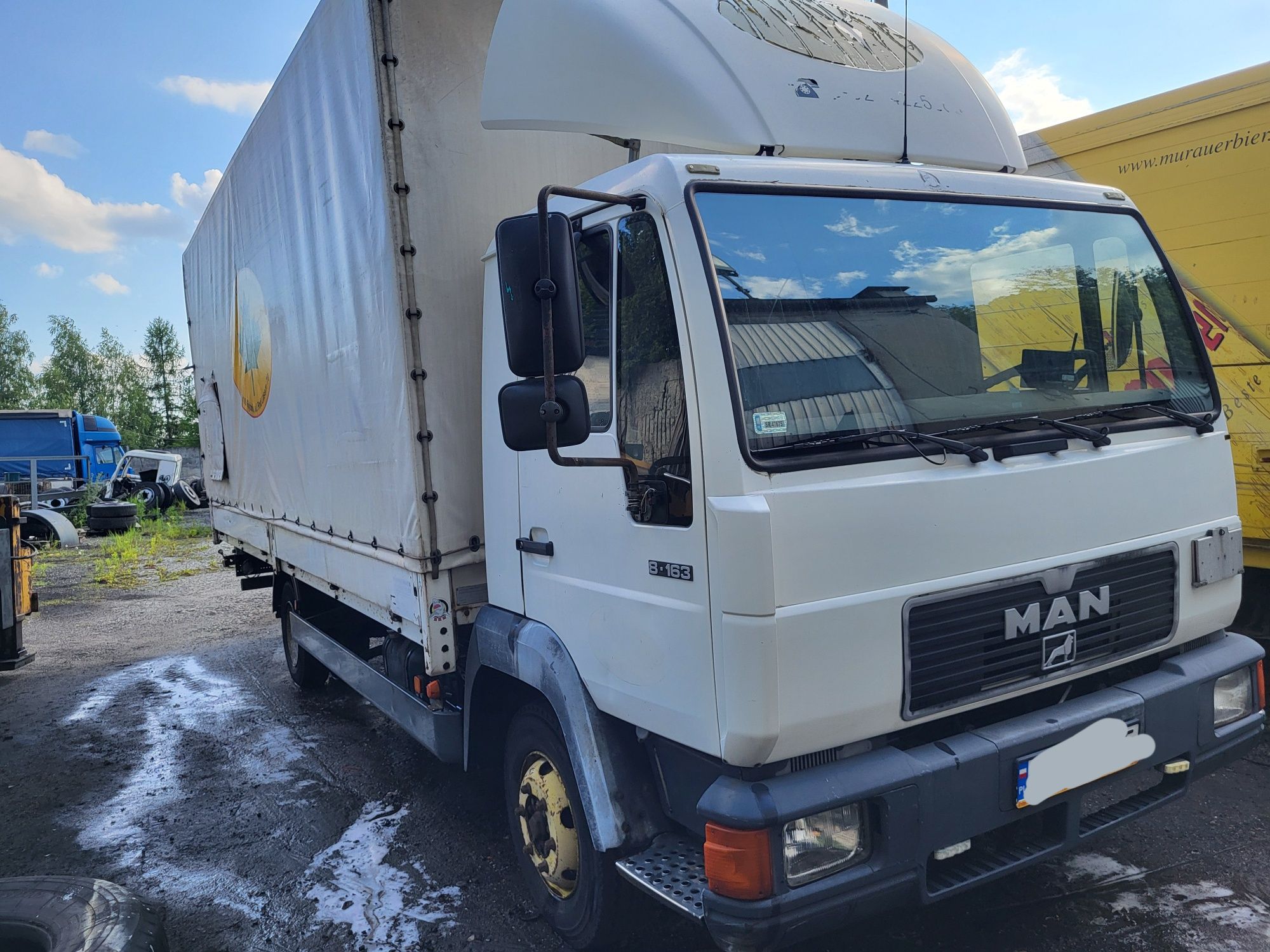 Wszystkie czesci man L2000 SILNIK SKRZYNIA